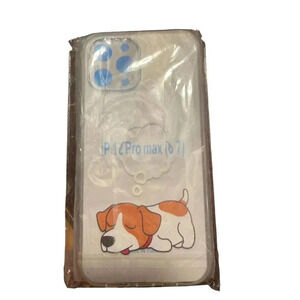 IP PHONE 12 PRO MAX WITH SLEEPING DOG